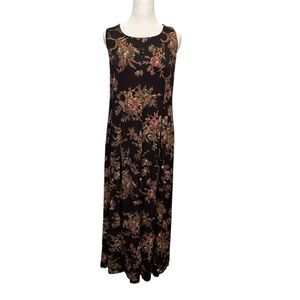 Vintage Laura Ashley Floral Dress Prairie Cottage